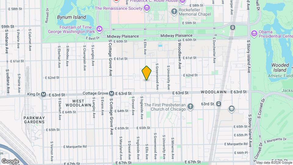 6227 S Ellis Ave Mapa y Detalles de la Ubicación