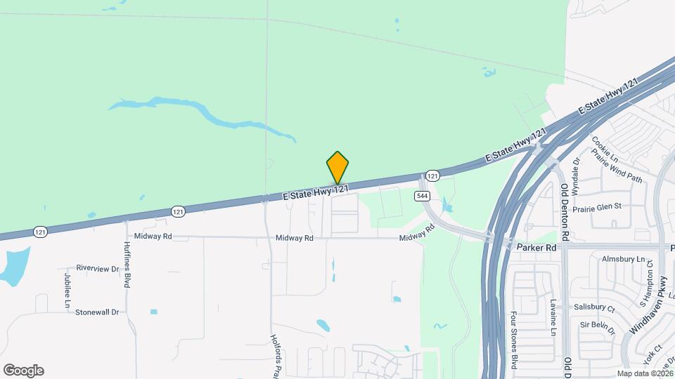 2100 E State Hwy 121 Map and Location Details