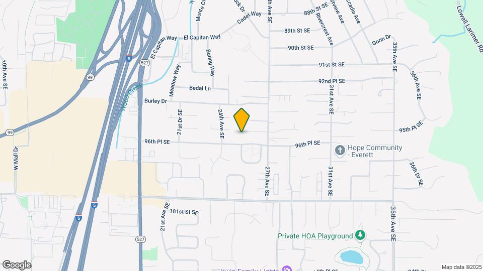 2512 96th St SE Map and Location Details
