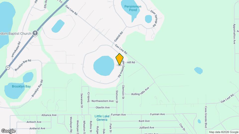6365 Little Lake Geneva Rd Map and Location Details