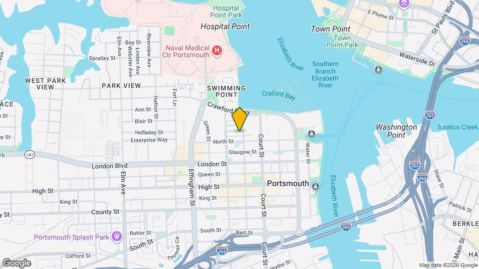 511 Hampton Pl, Unit B Map and Location Details