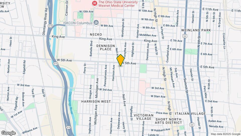 1236 Neil Ave Map and Location Details