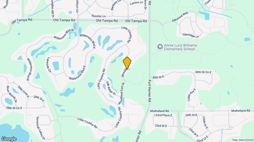 3026 Woodland Fern Dr Map and Location Details