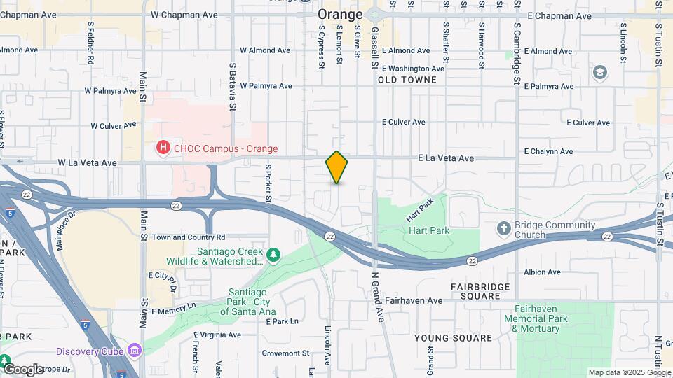585 S Fashion Park St Map and Location Details