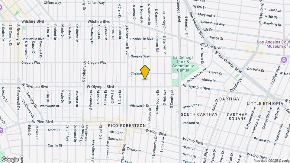 930 S Shenandoah St Mapa y Detalles de la Ubicación