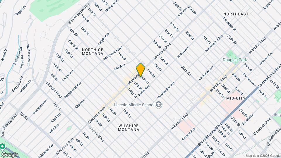 812 16th St Map and Location Details