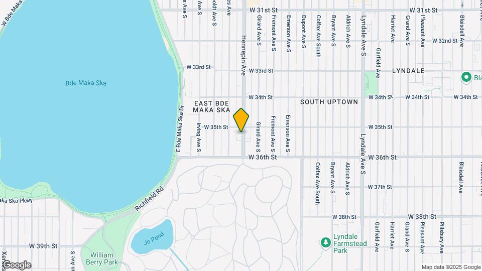 3514 Hennepin Ave Map and Location Details