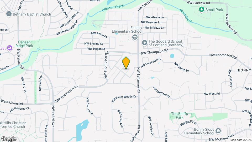 3691 NW Lansbrook Terrace Map and Location Details
