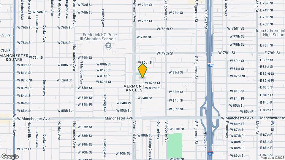 939 W 82nd St Map and Location Details