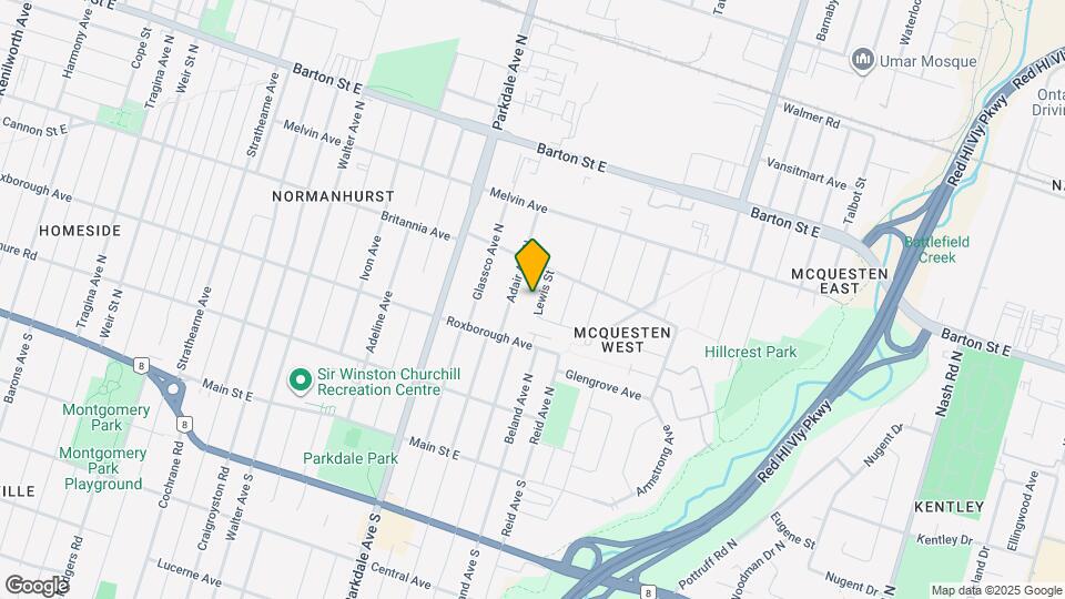 13 Lewis St Map and Location Details