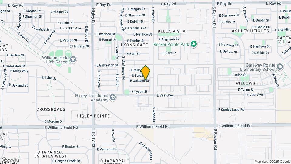 3539 E Oakland St Map and Location Details