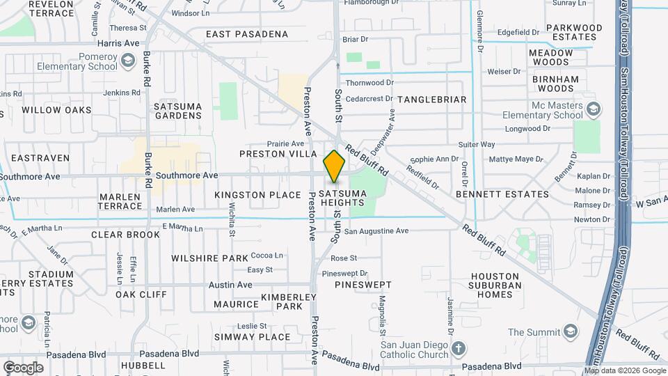 1310 South St Map and Location Details