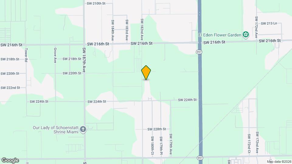22301 SW 182nd Ave Map and Location Details