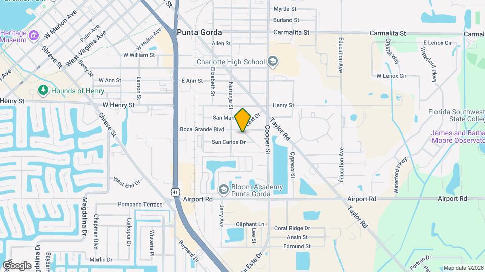 433 South Dr Map and Location Details