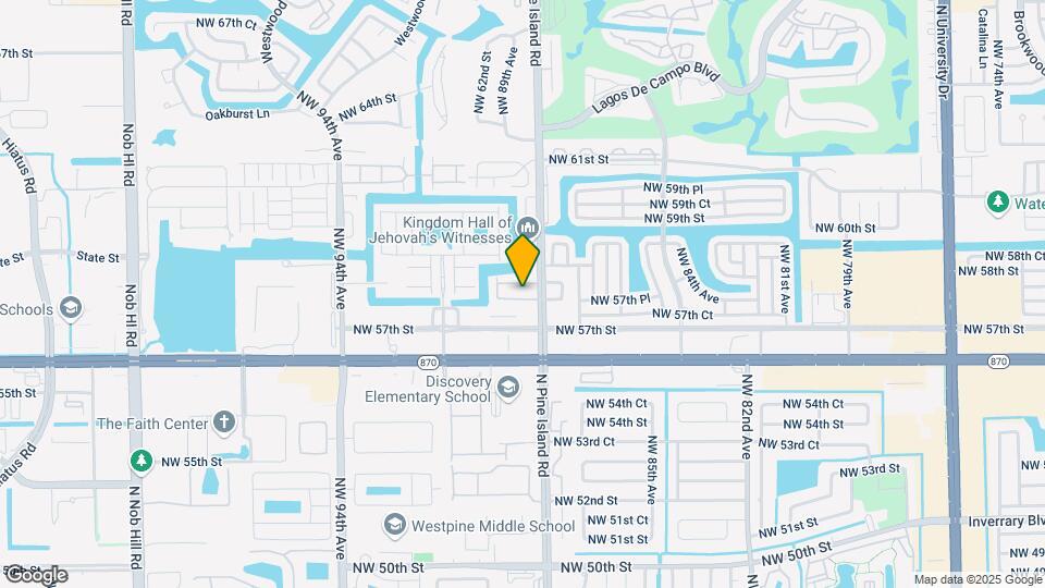 8811 S Isles Cir Map and Location Details