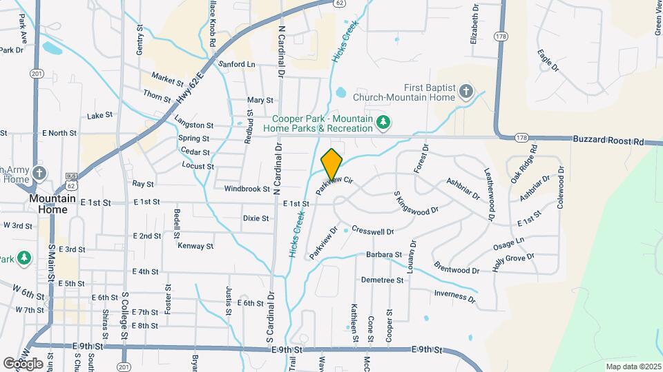 106 Parkview Cir Map and Location Details