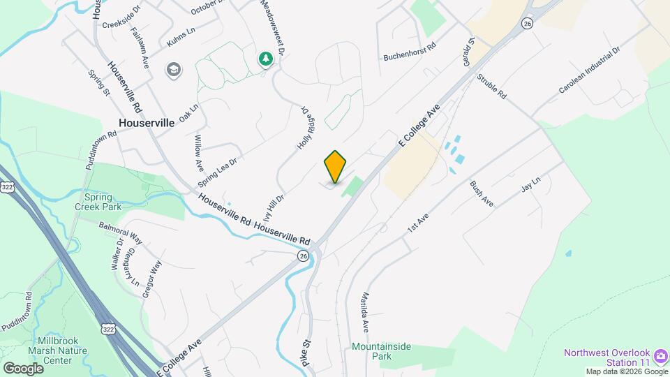 2136 Mountain View Ave, Unit 2136 Map and Location Details