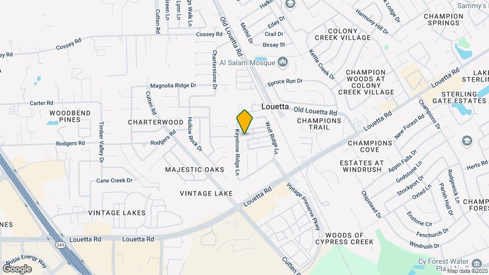 9242 Solvista Pass Ln Map and Location Details