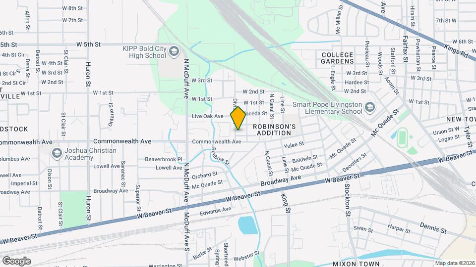2269 Hartridge St Map and Location Details