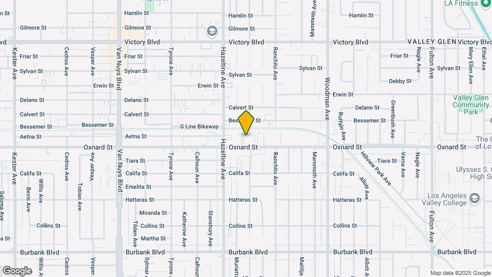 Oxnard Garden Apartments Map and Location Details
