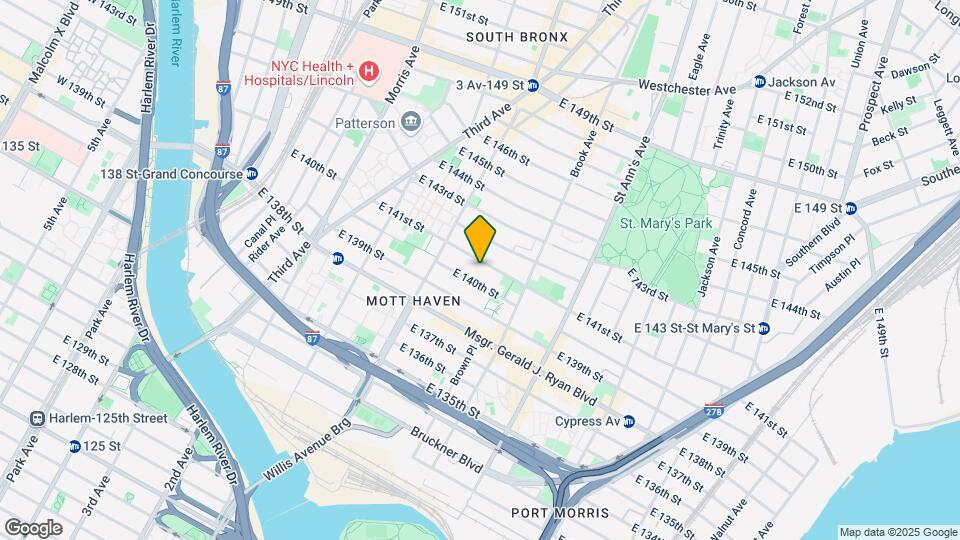 448 E 141st St Map and Location Details