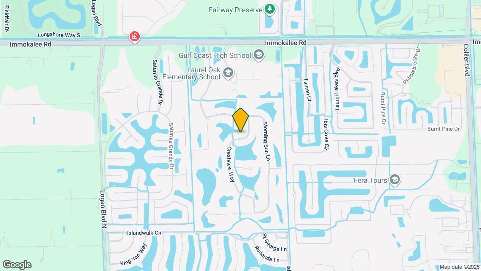 2045 Crestview Way Map and Location Details