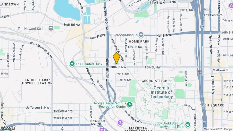 569 10th St NW Map and Location Details