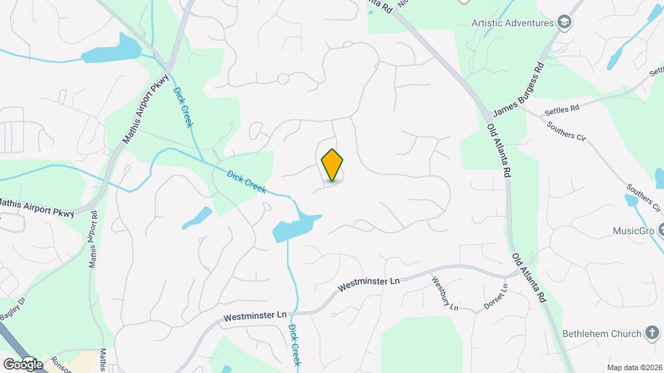 7015 Blackthorn Ln Map and Location Details