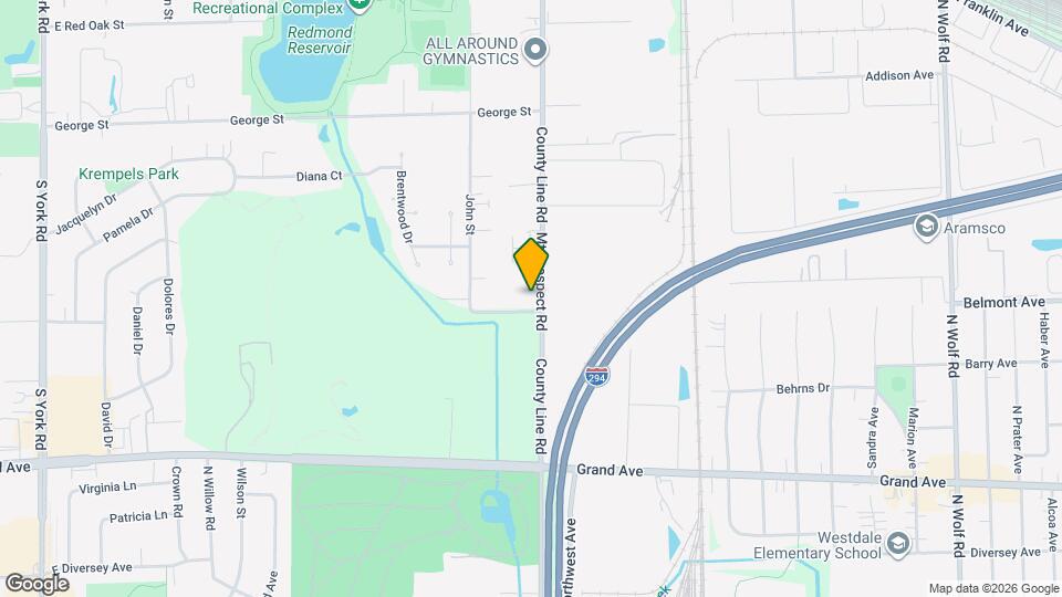 980 County Line Rd Map and Location Details