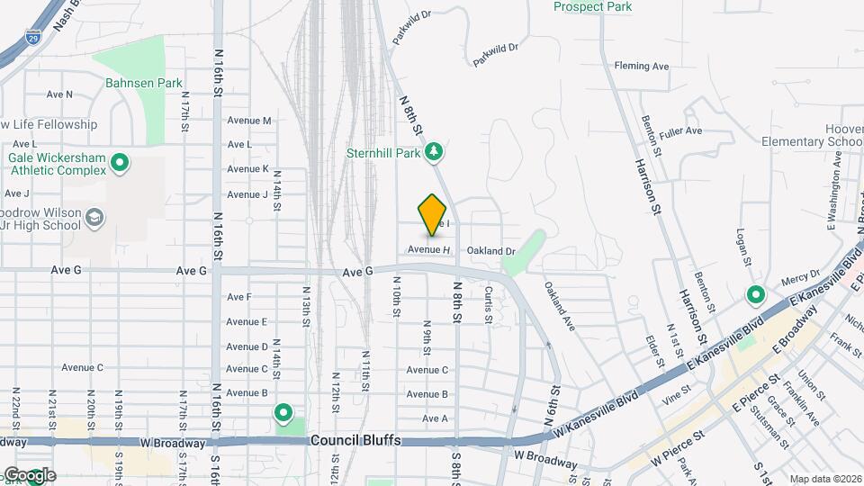 811 N 9th St Mapa y Detalles de la Ubicación