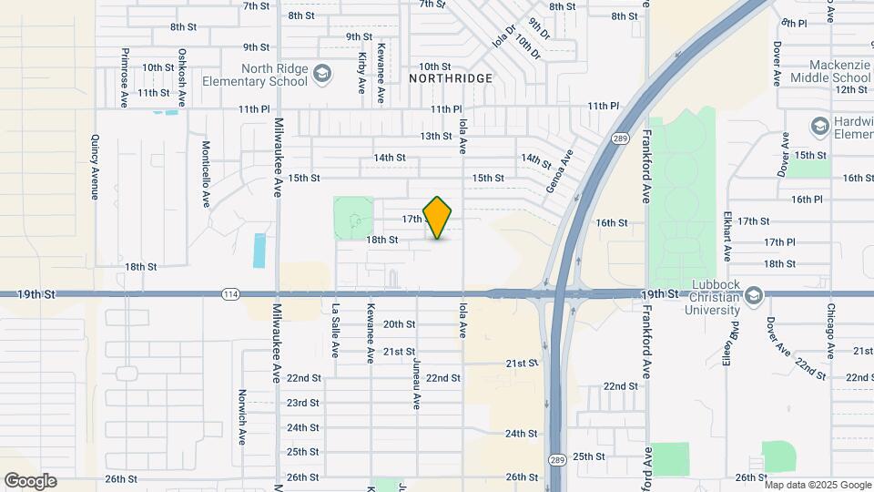 6111 18th St Map and Location Details