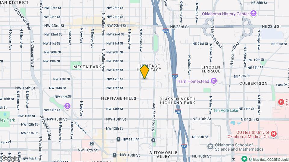 126 NW 17th St Map and Location Details
