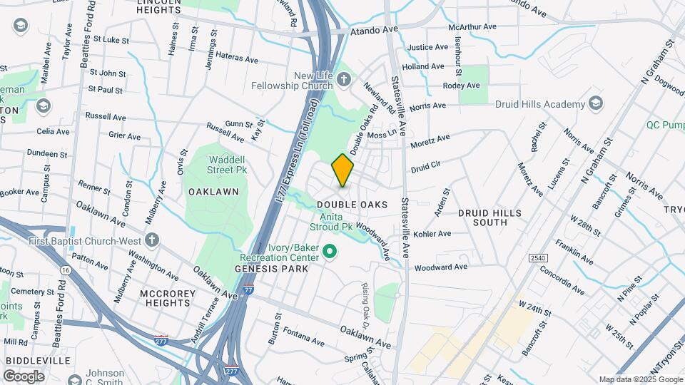 2408 Double Oaks Rd Map and Location Details
