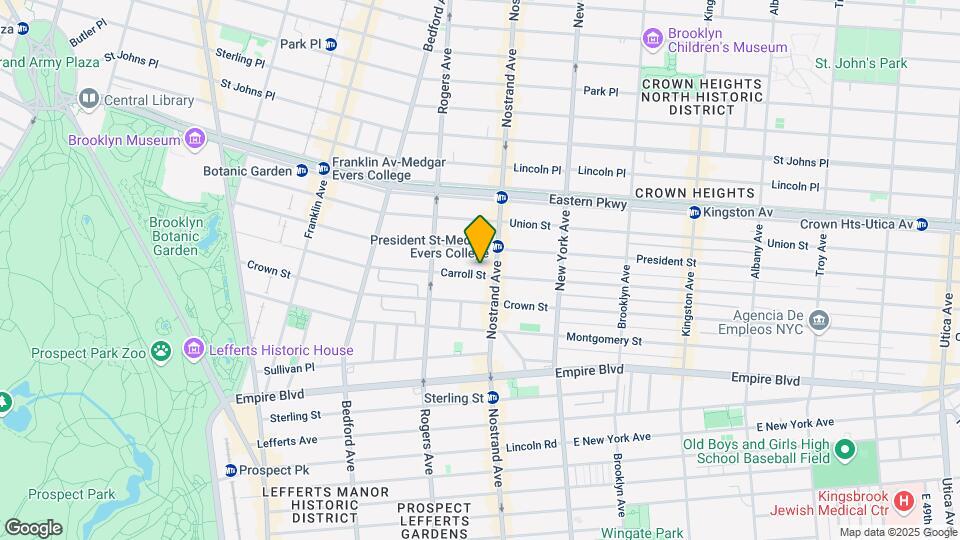 1151 Carroll St Map and Location Details