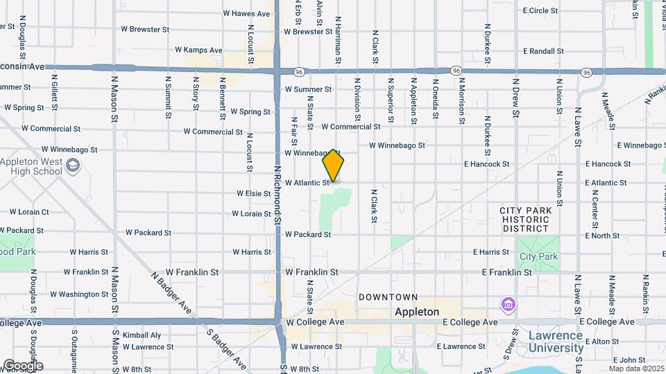 505 W Atlantic St Map and Location Details