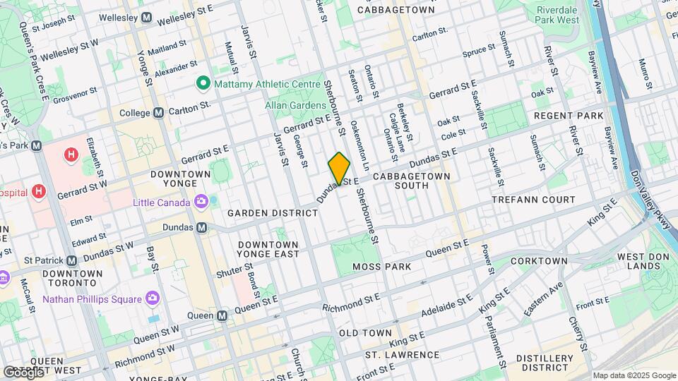 257 Dundas St E Map and Location Details