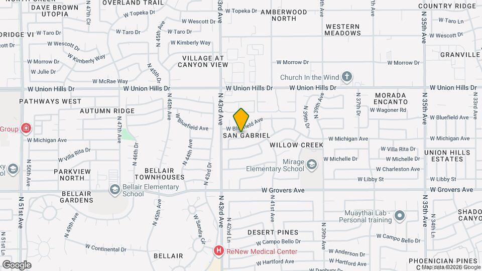 4208 W Villa Maria Dr Map and Location Details