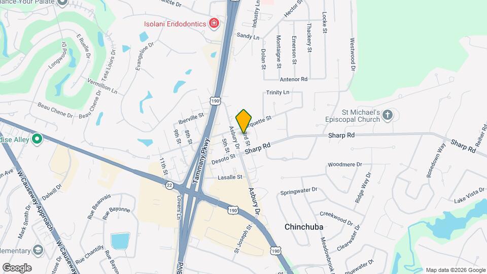 2184 3rd St Map and Location Details