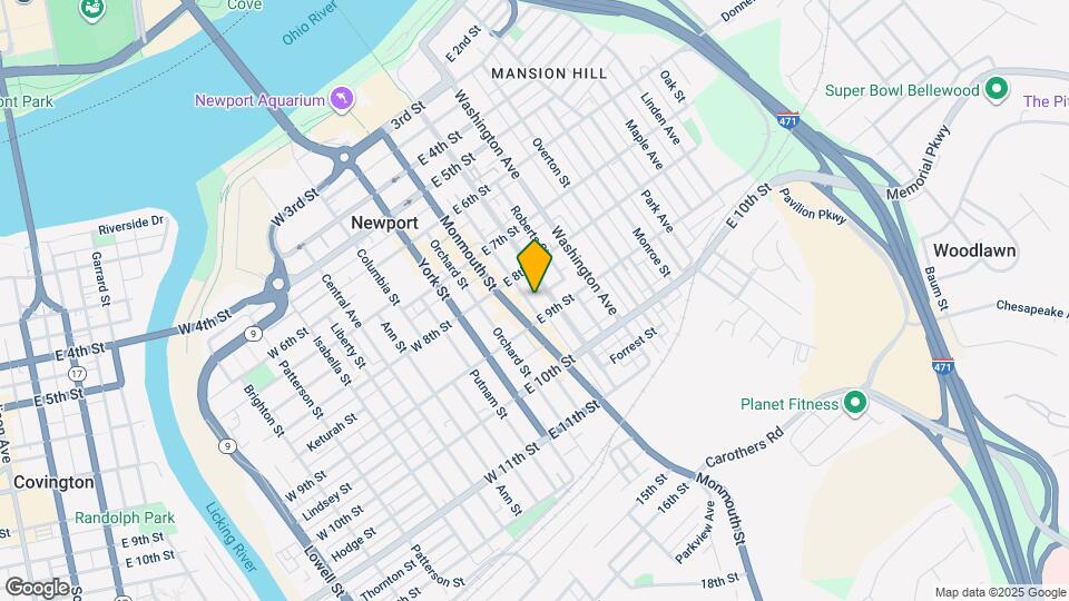 831 Dayton Ave Mapa y Detalles de la Ubicación