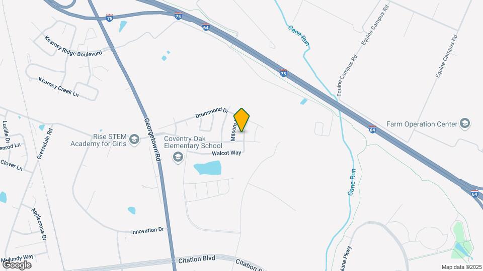 2233 Walcot Way Map and Location Details