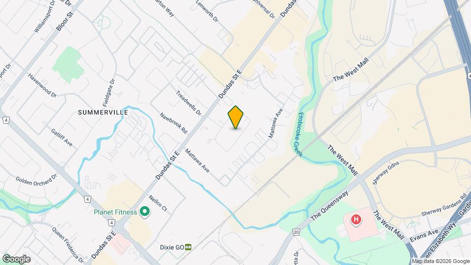 1602 Coram Crescent Map and Location Details