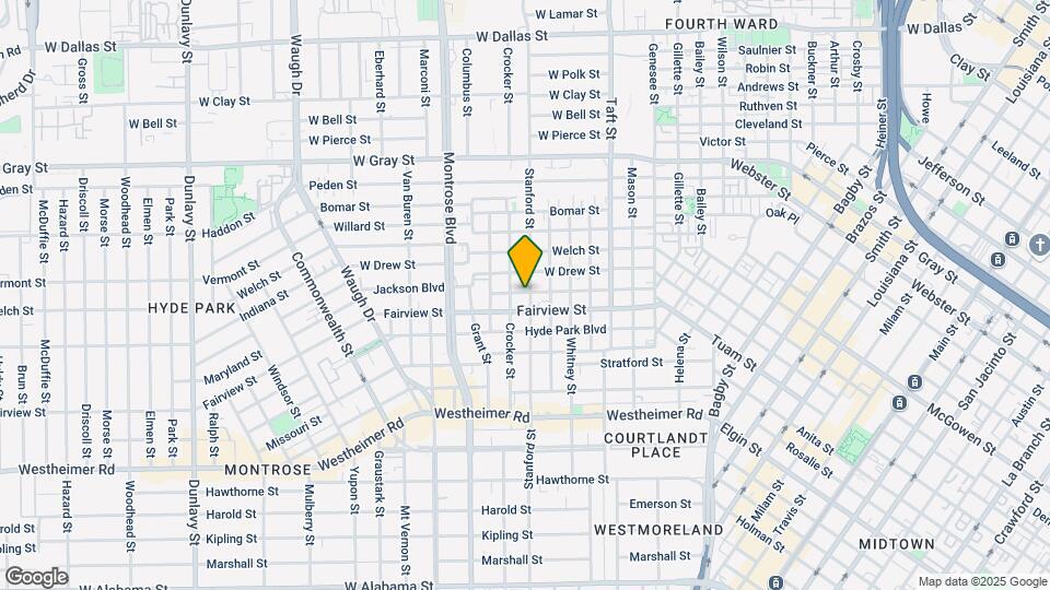 2300 Stanford St-Unit -D Map and Location Details