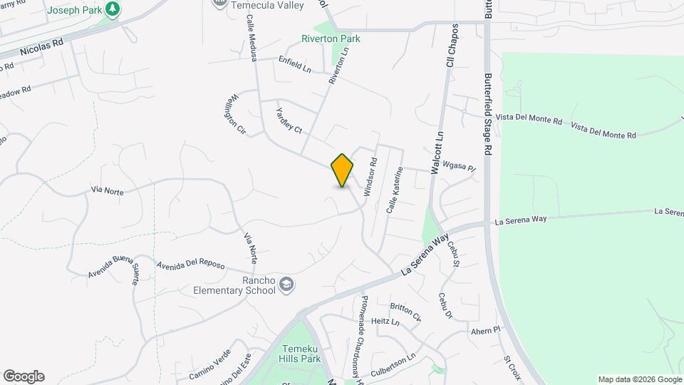 40571 Calle Medusa Map and Location Details