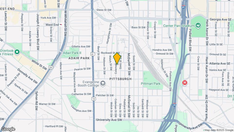 914 Coleman St SW Map and Location Details