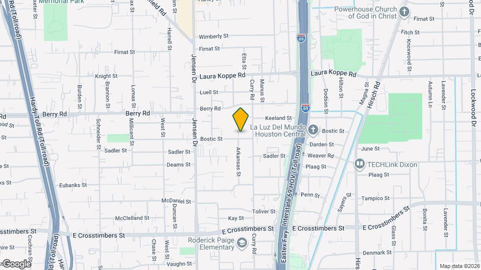 3103 Bostic St Map and Location Details