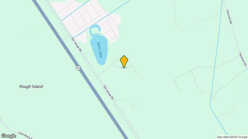 5406 Old Jesup Rd Map and Location Details