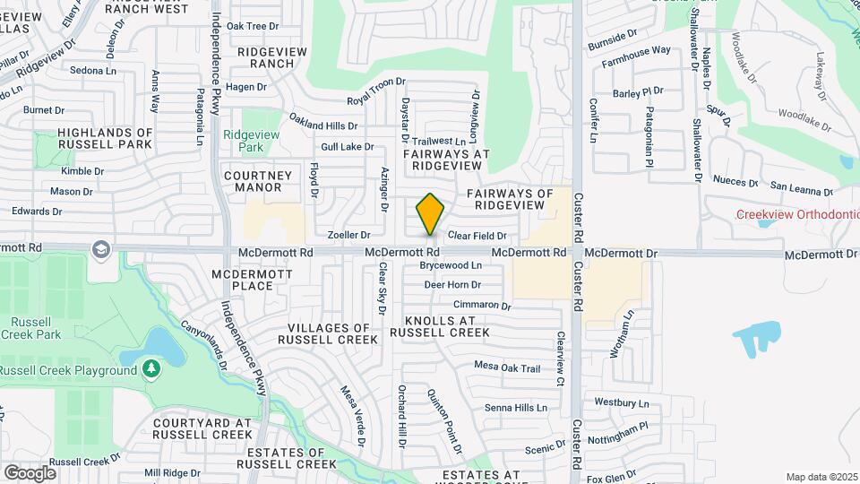 2500 Haddock Dr Map and Location Details