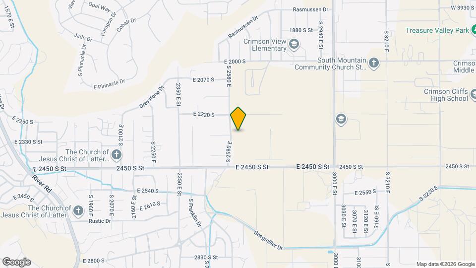 2292 S Tall Grass Ln Map and Location Details