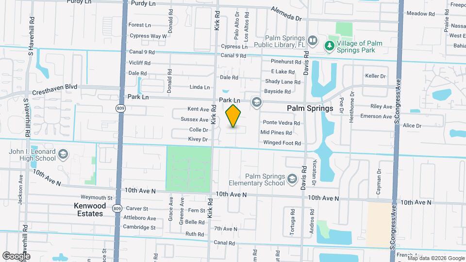 3201 John's Pl Map and Location Details