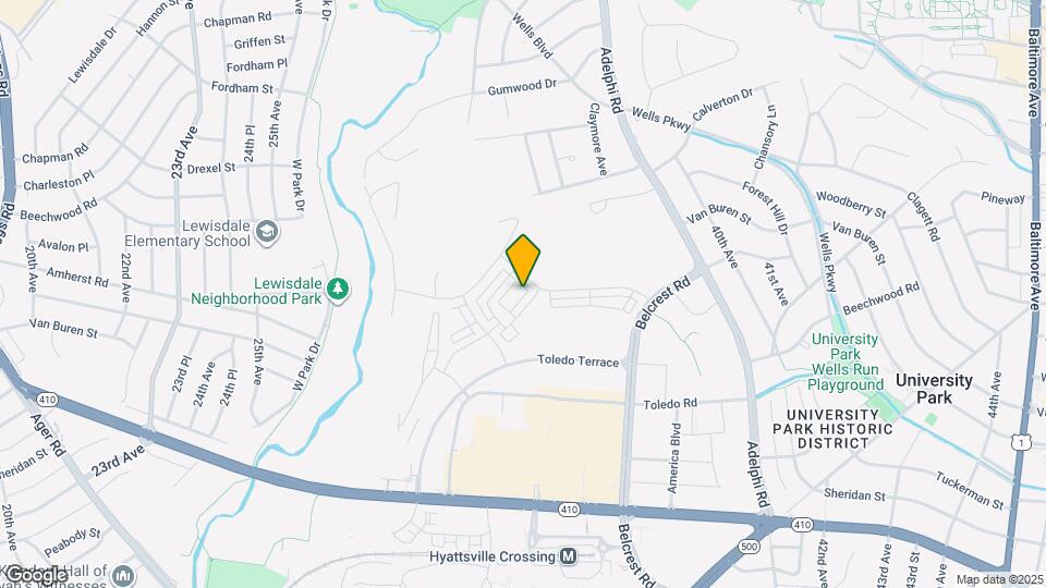 3418 Chester Aly Map and Location Details